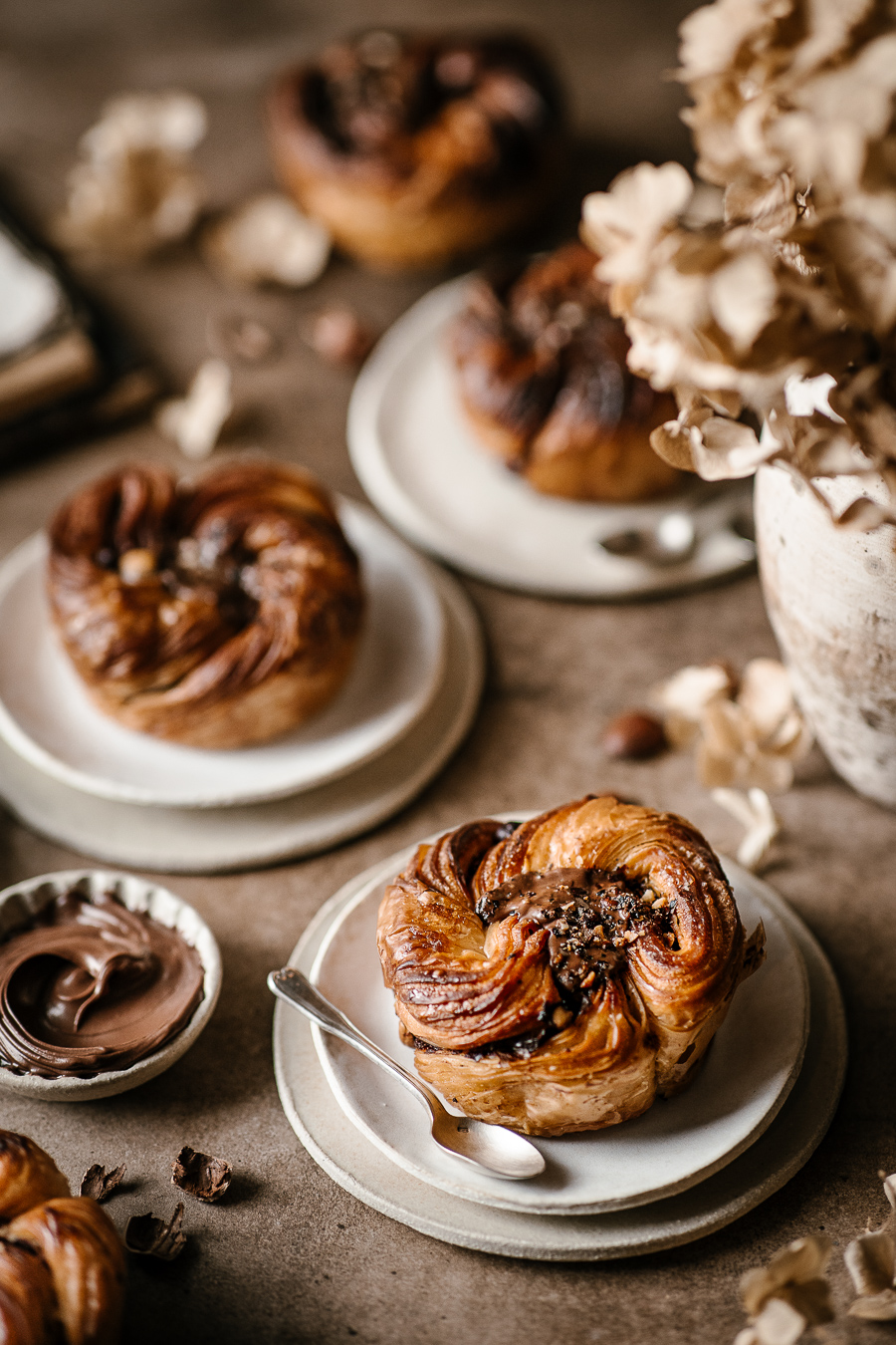 Brioche feuilletée au chocolat