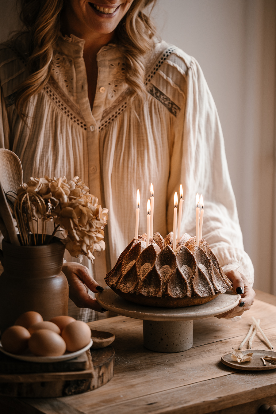 Bundt cake d'anniversaire